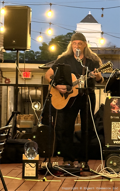 Dayton Tim Clark at NAMA Asian Fusion Rooftop, Carrollton, GA