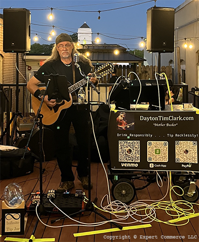 Dayton Tim Clark at NAMA Asian Fusion Rooftop, Carrollton, Georgia